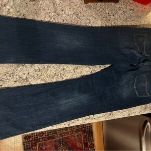 Lucky Brand Dark Blue Straight Leg Jeans